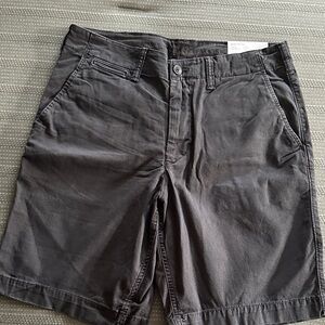 American Eagle Outfitters Charcoal Flat Front Shorts